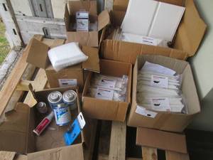 (TRLR) Assorted Versatex VersaWrap Accessory Trims Caps Glue Etc - See Photos for More Details