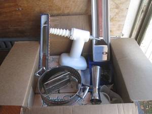 (TRK) Assorted Kitchen Items - Knife, Place Seettings Etc