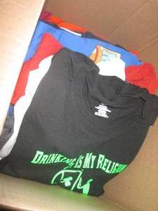 (TRK) Large Box Full of 69 T-Shirts