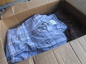 (TRK) Large Box of Assorted Mens Clothes