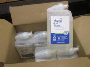 (II) Case of 6 Scott Foam Skin Cleaner 1 Liter Each