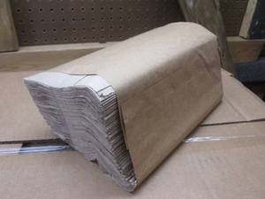 (JJ) Case of 4000 Single Fold Paper Towels 16 Bundles of 250