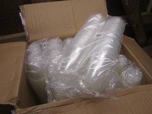 (JJ) Case of 1000 Translucent 10oz Plastic Cups10 Inner Packs of 100