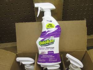 (KK) Case of 12 Spray Bottles OdoBan Ready-To-Use Deodorizer 1 Qt (32oz) Bottles