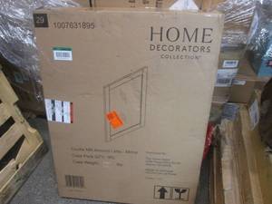 (OO) Home Decorators Collection Caville MR Almond Latte Mirror