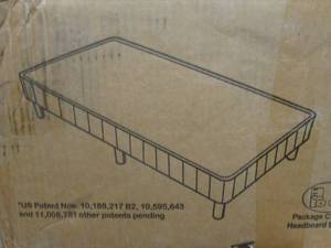 (OO) Twin Size Bed Platform Base