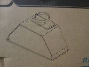 (OO) iKTCH Range Hood Model IKB01-36-H