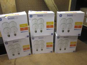 (PP) 6 Boxes of Basic LED Soft White 40W Dimmable Bulbs 4 Bulbs per Box