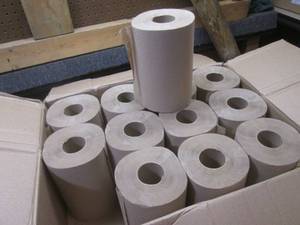 (PP) Case of 12 Rolls 8 Kraft Hardwound Towels
