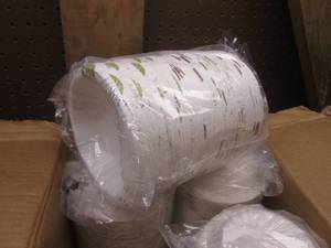 (LL) Case of 1000 Heavy-Weight 12oz Paper Bowls 8 Inner Packs of 125