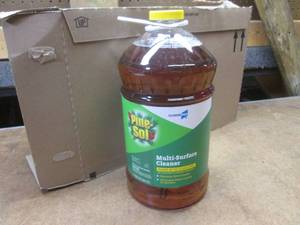 (LL) Case of 3 - 1.12 Gallon Bottles Pine-Sol Multi Surface Cleaner