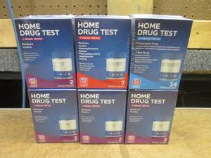 (SS) 6 Boxes of Home Drug Tests
