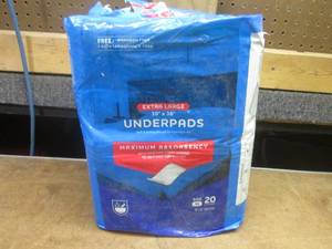 (SS) 20 Count XL Underpads 30 x 36