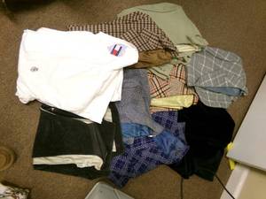 lot 15 image: vintage XL suit jacke4ts...