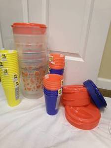 lot 82 image: misc. lot of cups and pitchers...