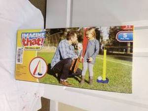 lot 92 image: kids t ball set...