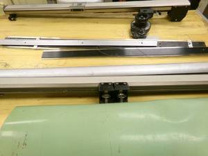 lot 104 image: Vintage Arcktichial Desk, metal bas...