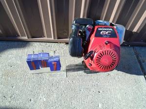 Honda 179 cc engine. Tested & runs. Taken off snow blower. As shown.