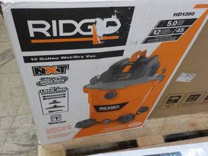 Ridgid 12 Gallon WetDry Vac- consigner states it works