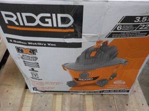 Ridgid 6 Gallon WetDry Vac- consigner states it works
