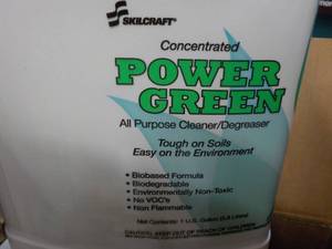 6 - 1 gallon Jugs Skilcraft Concentrated Power Green All Purpose CleanerDegreaser