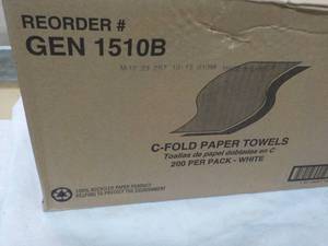 C Fold Paper Towels 2400 White