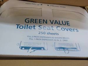 Green Value 5000 Toilet Seat Covers