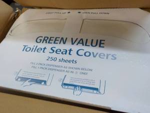 Green Value 5000 Toilet Seat Covers...