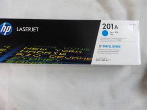 HP Laser Jet 201A Cyan Print Cartridge