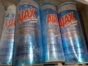 23 AJAX Oxygen Bleach Cleanser 21 oz each -some spillage