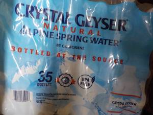 35 pack Crystal Geysar Alpine Spring Water