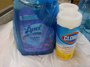 Lysol and Seventh Generation Cleaners