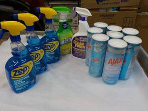 ZEP, Fanttastik, Simple Green and AJAX Cleaners