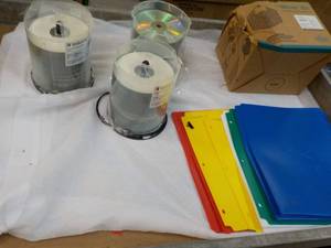 Verbatim Ink Jet Printable CDR Folders and Wave 3D