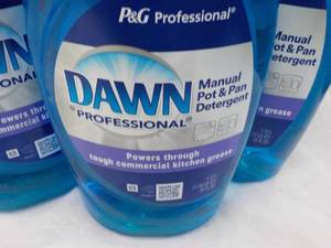 7 Dawn 38 oz Bottles Professional Dish Soap