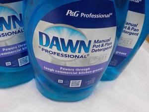 6 Dawn 38 oz Bottles Professional Dish Soap