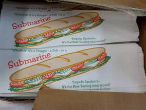 1000 Sandwich Paper Bags...