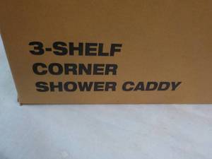 3 Shelf Corner Shower Caddy...