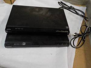 2 Sony DVD Players...