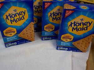 4 Boxes Honey Maid Graham Crackers 14.4 oz Boxes best date 082023