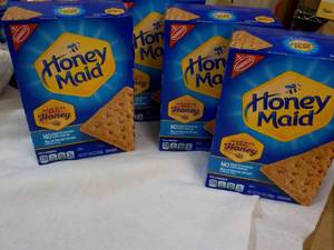 4 Boxes Honey Maid Graham Crackers 14.4 oz Boxes best date 082023
