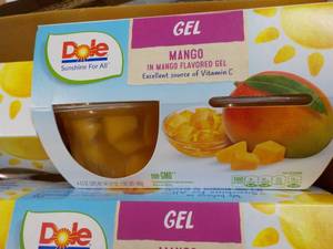 Dole - 12 - 4 Packs Mango in the Mango Gel