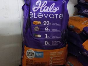 20 lb. bag Halo Elevate Puppy Food...