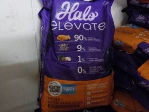 20 lb. bag Halo Elevate Puppy Food...
