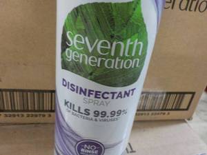 16 Seventh Generation Disinfectant Spray Cans