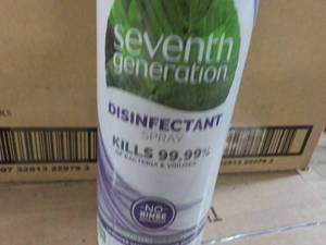 16 Seventh Generation Disinfectant Spray Cans