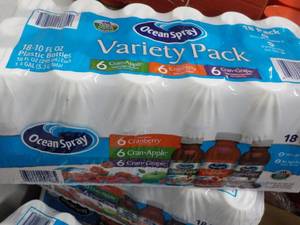 18 pack Ocean Spray - variety Pack...