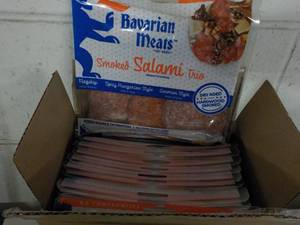 C 12 Bavarian Meats Smoked Salami Trio Frozen Pkgs