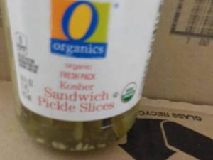 12 Kosher Sandwich Pickle Slices 16 oz Jars