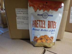 10 x 7 Bags Pretzel Bites Peanut Butter and Jelly Best By 04162023